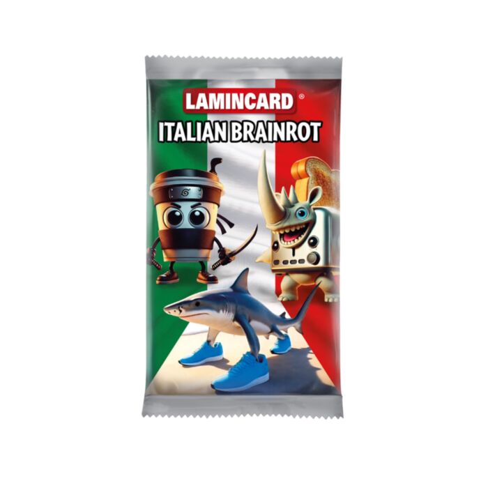 Italian Brainrot Collectible Cards Lamnicard For Ages 3+