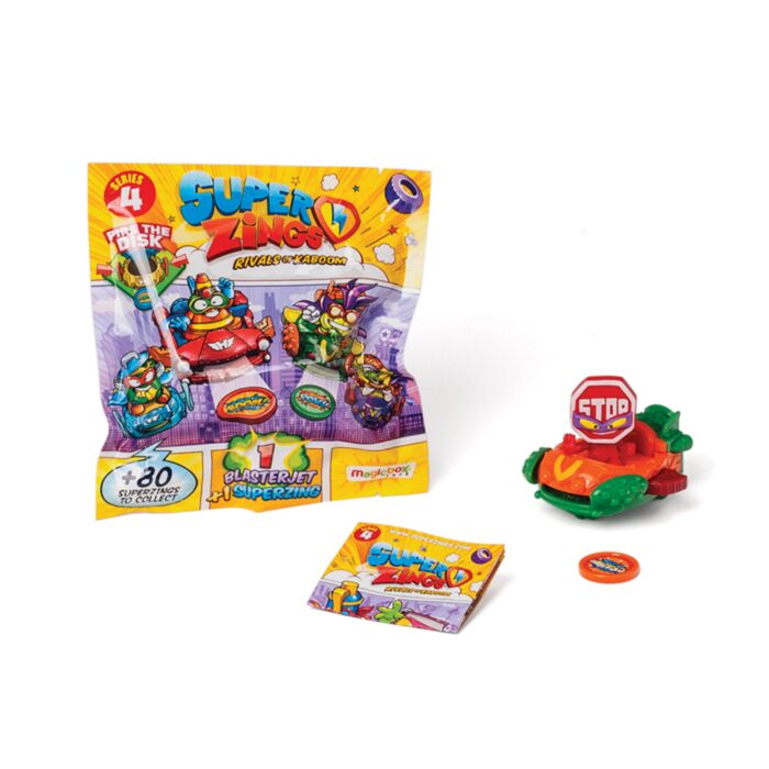 Superzings Series 4 Figure With Blasterjet For Ages 3+