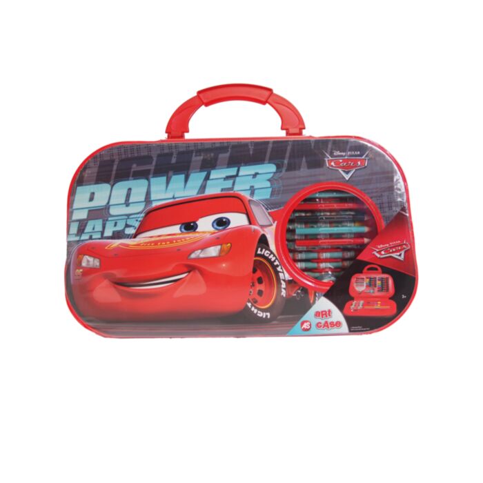 AS Art Case Drawing Set Disney Cars For Ages 3+