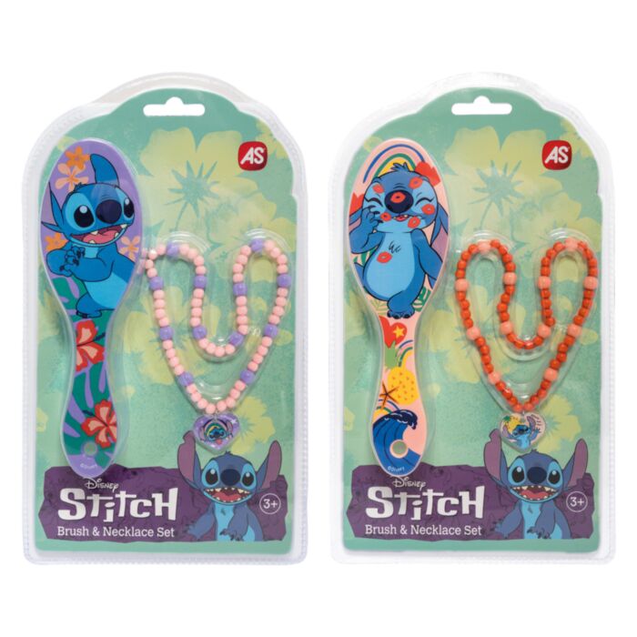 AS Brush & Necklace Set Disney Stitch For Ages 3+