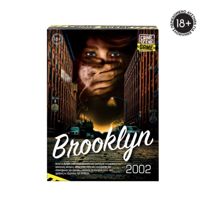 AS Games Επιτραπέζιο Παιχνίδι Crime Scene Brooklyn 2002 Για Ηλικίες 18+ Χρονών Και 1+ Παίκτες