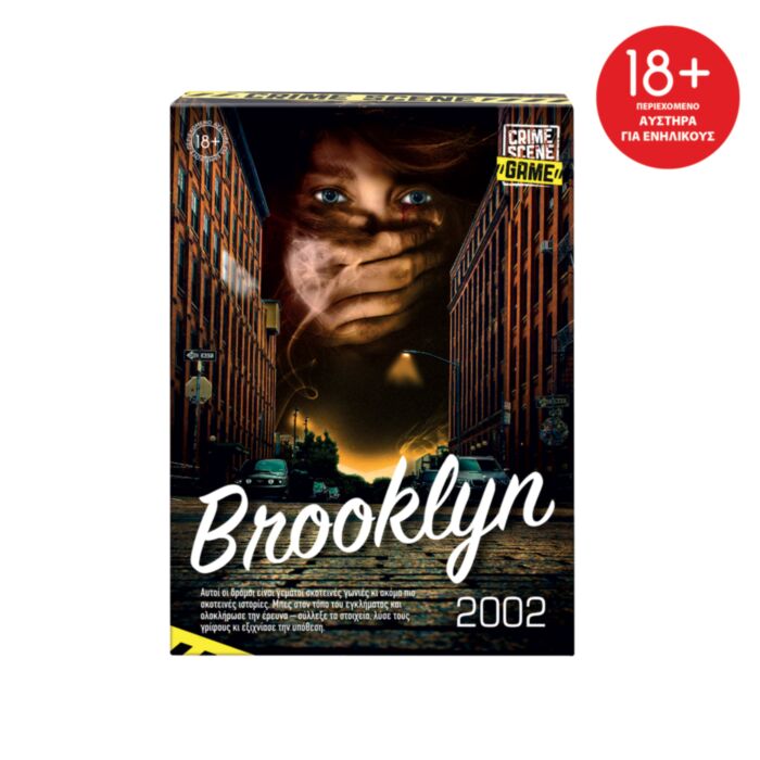 AS Games Board Game Crime Scene Brooklyn 2002 For Ages 18+ And 1+ Players