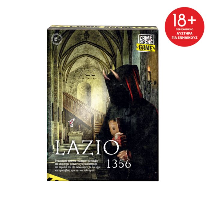 AS Games Board Game Crime Scene Lazio 1356 For Ages 18+ And 1+ Players