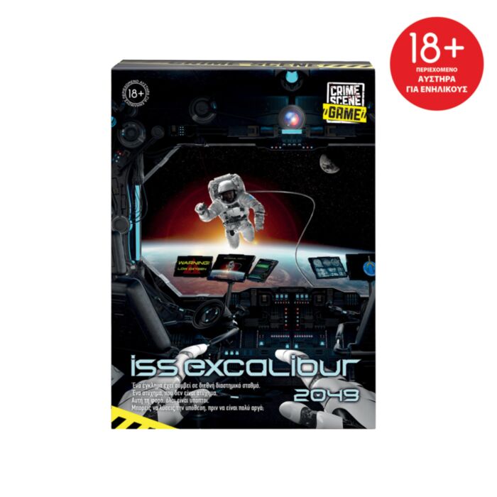 AS Games Board Game Crime Scene ISS Excalibur 2049 For Ages 18+ And 1+ Players