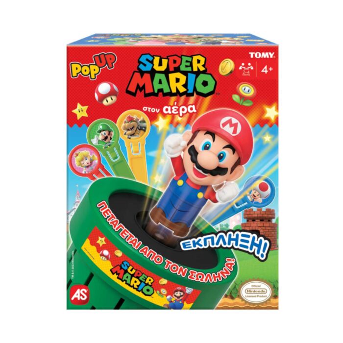 AS Games Board Game Super Mario Ston Aera For Ages 4+ And 2-4 Players