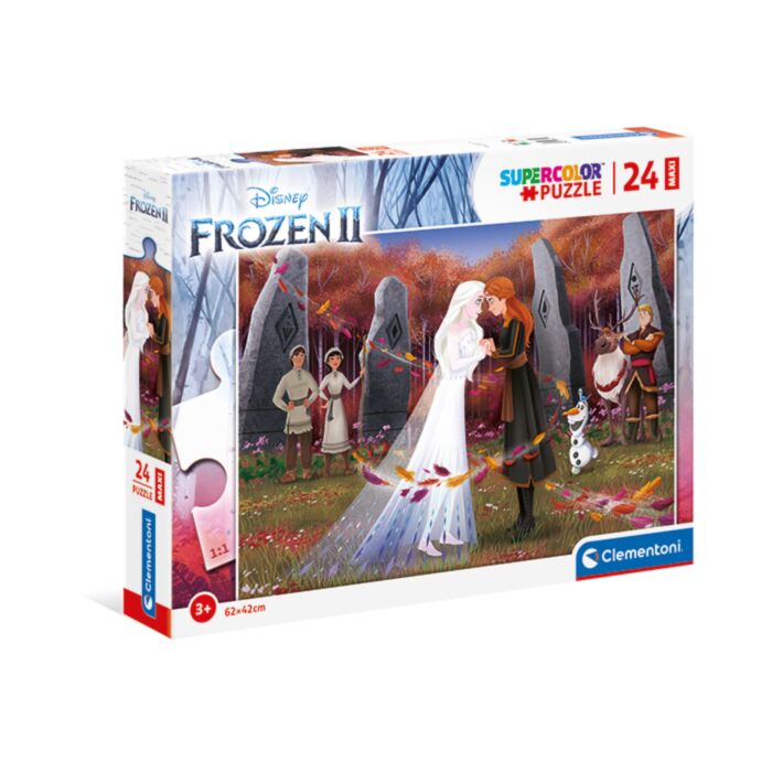 Clementoni Kids Puzzle Maxi Super Color Frozen 2 24 pcs