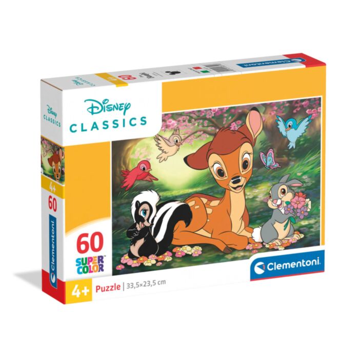 Clementoni Kids Puzzle Super Color Disney Classics 60 pcs