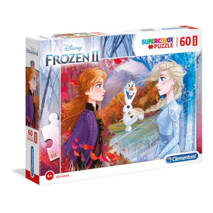 Clementoni Παιδικό Παζλ Maxi Super Color Frozen 2 60 τμχ