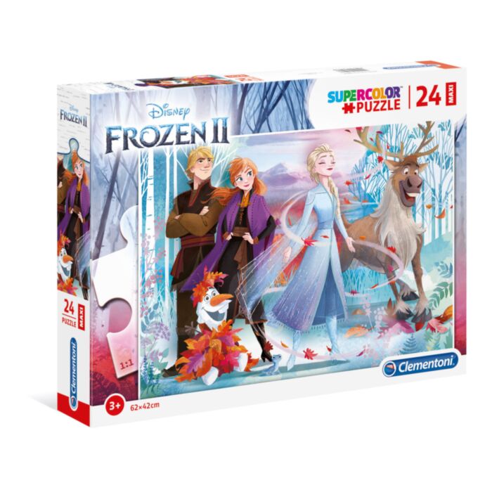 Clementoni Kids Puzzle Maxi Super Color Frozen 2 24 pcs