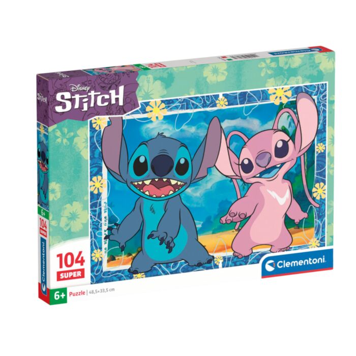 Clementoni Kids Puzzle Super Color Disney Stitch 104 pcs