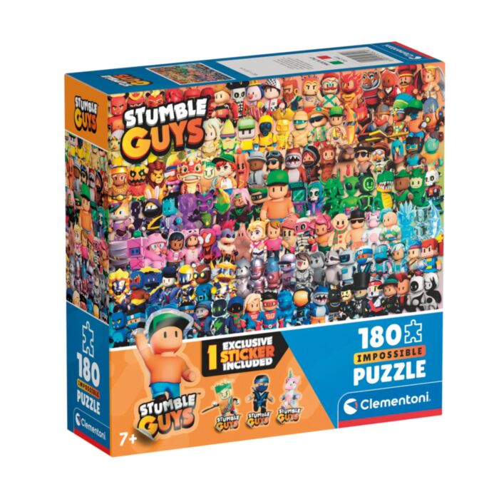 Clementoni Kids Puzzle Supercolor Impossible Stumble Guys 180 pcs