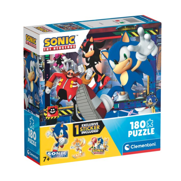 Clementoni Kids Puzzle Supercolor Sonic 180 pcs