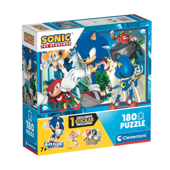 Clementoni Kids Puzzle Supercolor Sonic 180 pcs
