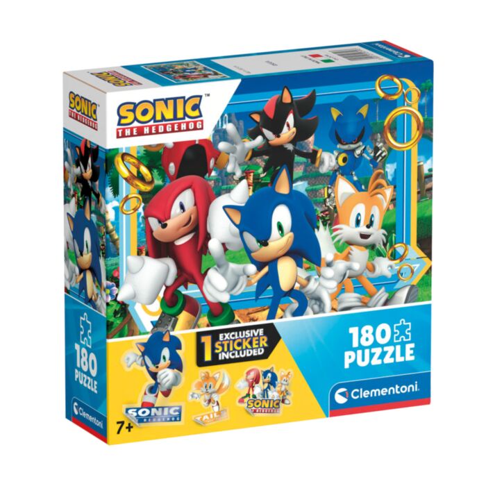 Clementoni Kids Puzzle Supercolor Sonic 180 pcs