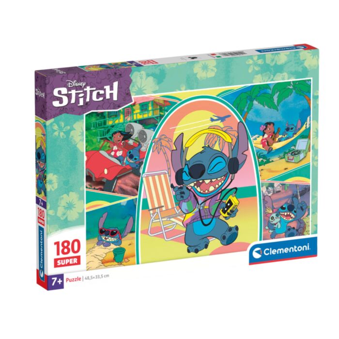 Clementoni Kids Puzzle Supercolor Disney Stitch 180 pcs
