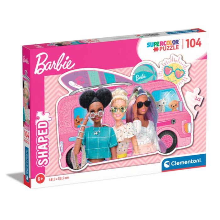 Clementoni Παιδικό Παζλ Super Color Barbie 104 τμχ