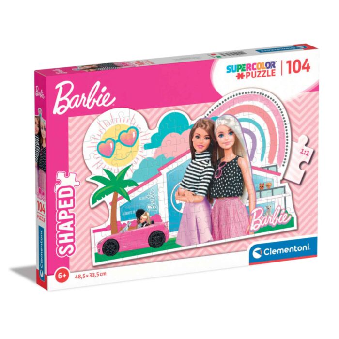 Clementoni Παιδικό Παζλ Super Color Barbie 104 τμχ