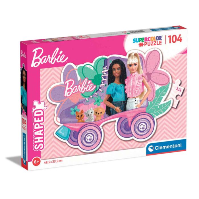 Clementoni Παιδικό Παζλ Super Color Barbie 104 τμχ