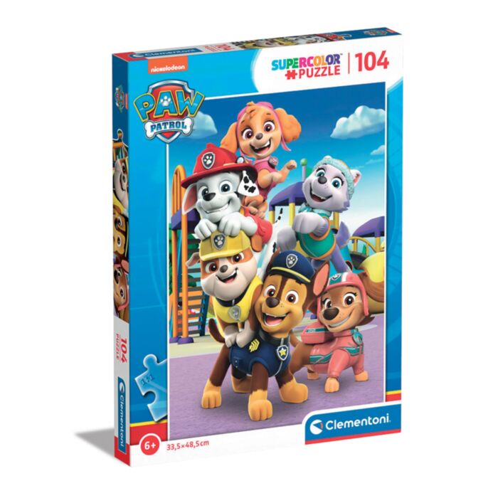 Clementoni Παιδικό Παζλ Super Color Nickelodeon Paw Patrol 104 τμχ