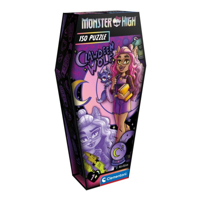 Clementoni Παιδικό Παζλ Monster High Coffin Pack Clawdeen Wolf 150 τμχ