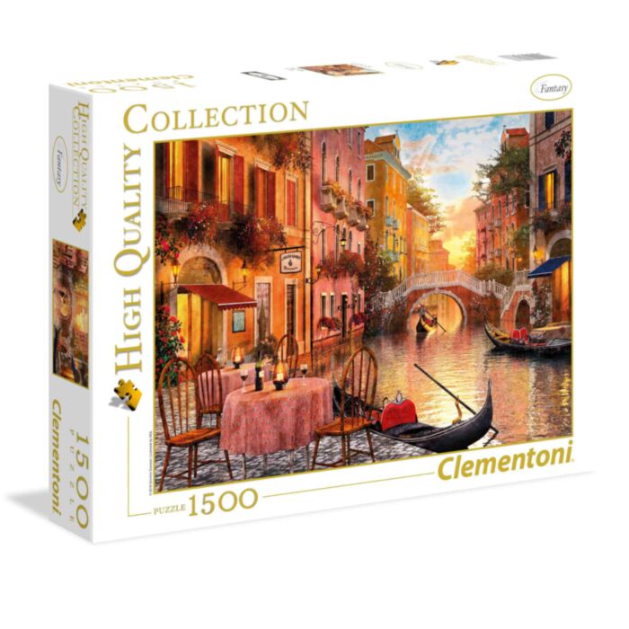 Clementoni Παζλ High Quality Collection Βενετία 1500 τμχ