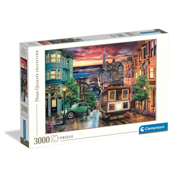 Clementoni Puzzle High Quality Collection San Francisco 3000 pcs