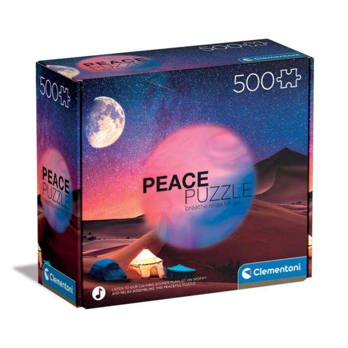 Clementoni Παζλ Peace Puzzles Starry Night Dream 500 τμχ