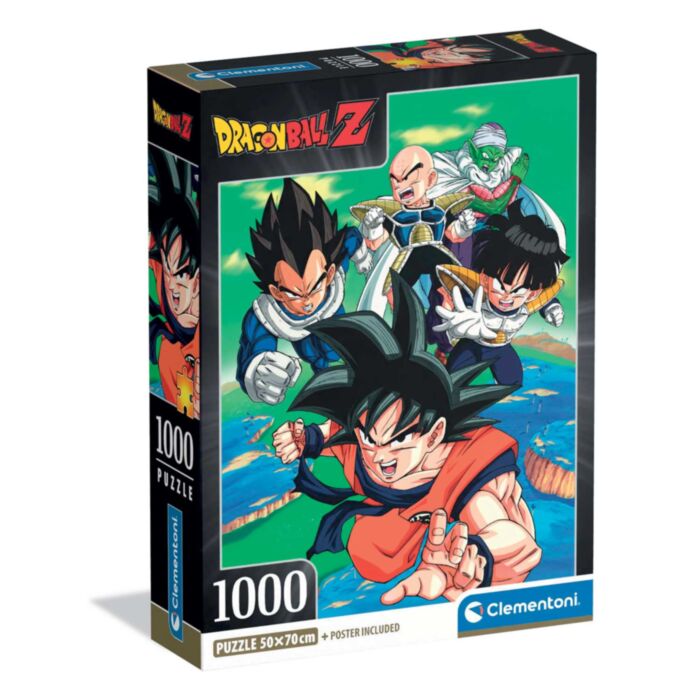 Clementoni Puzzle High Quality Collection Dragon Ball Z 1000 pcs - Compact Box
