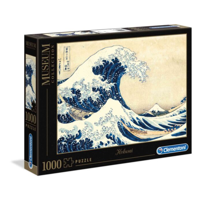 Clementoni Παζλ Museum Collection Hokusai: Το Μεγάλο Κύμα 1000 τμχ