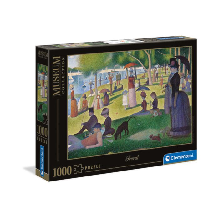 Clementoni Παζλ Museum Collection Seurat: Απόγευμα Κυριακής Στη Νήσο Grande Jatte 1000 τμχ