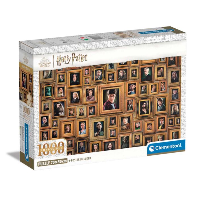 Clementoni Puzzle Impossible Harry Potter 1000 pcs - Compact Box