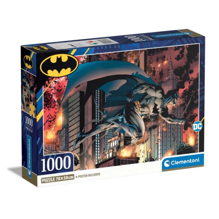 Clementoni Puzzle High Quality Collection Batman 1000 pcs - Compact Box