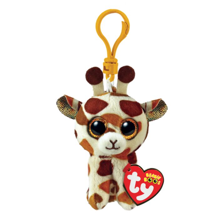 TY Beanie Boos Stilts Plush Clip Giraffe Multicolor 8.5cm