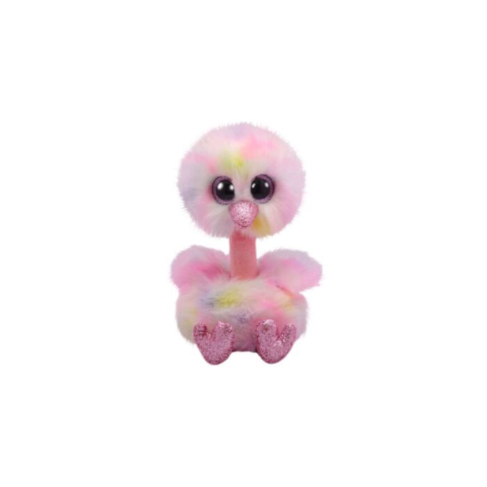 TY Beanie Boos Avery Plush Ostrich Pastel 40cm