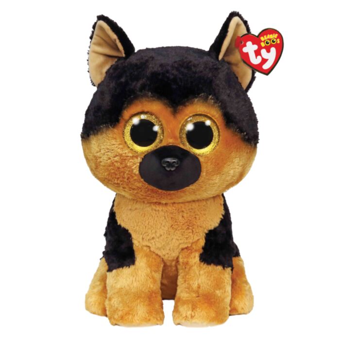 TY Beanie Boos Spirit Χνουδωτό Σκυλάκι Γερμανικός Ποιμενικός Καφέ Και Μαύρο 40εκ