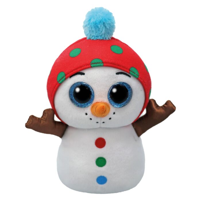 TY Beanie Boos Plush Snowman White 15cm