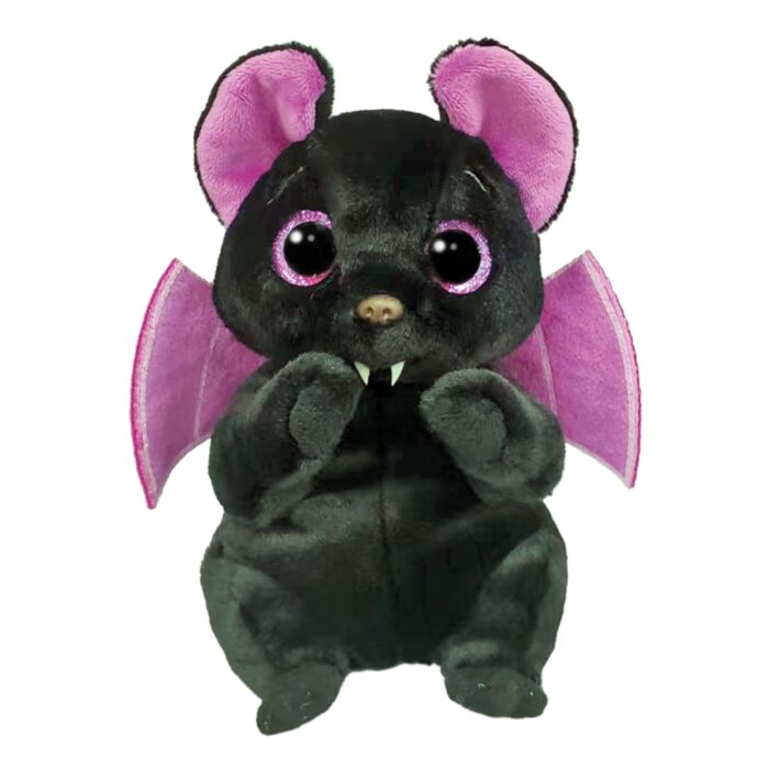 TY Beanie Bellies Plush Bat Black 15cm