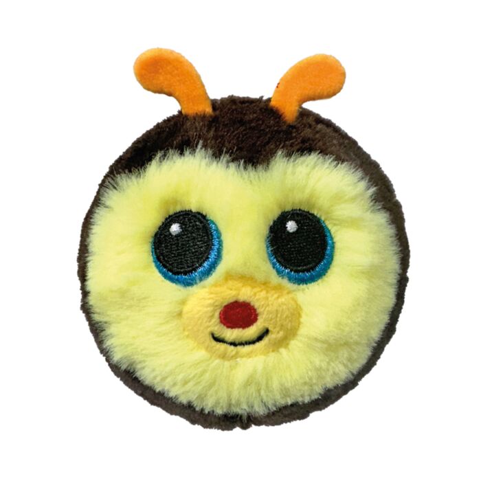 TY Beanie Bouncers Buzzy Plush Bounce Ball Bee Yellow