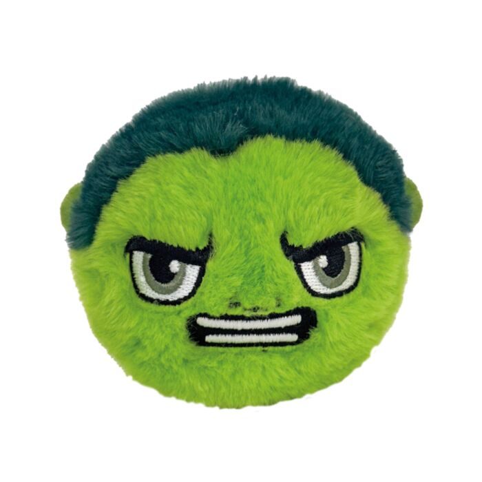 TY Beanie Bouncers Marvel Hulk Plush Bounce Ball Green