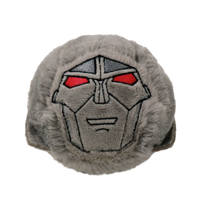 TY Beanie Bouncers Transformers Megatron Plush Bounce Ball Grey