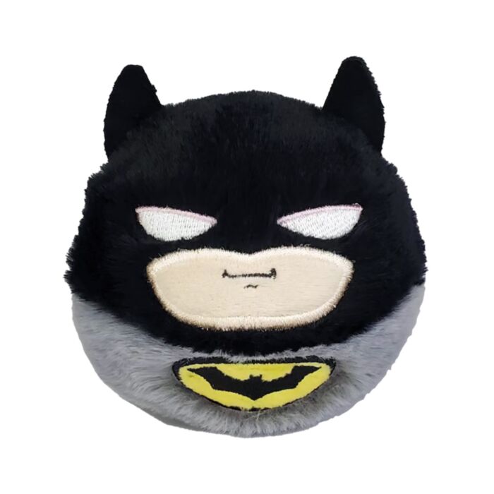 TY Beanie Bouncers Dc Batman Plush Bounce Ball Black & Grey