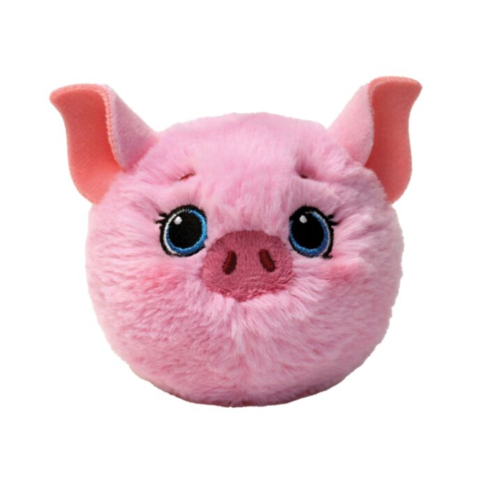 TY Beanie Bouncers Posey Plush Bounce Ball Pig Pink