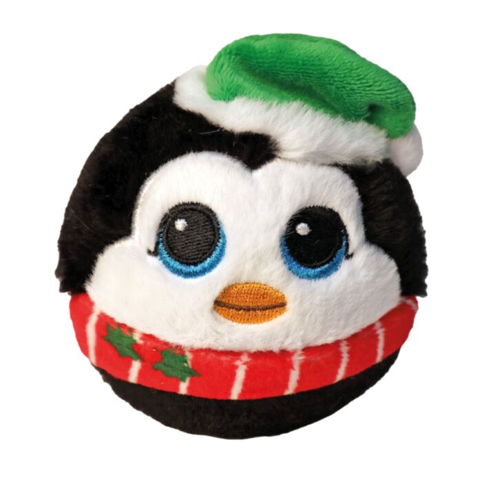 TY Beanie Bouncers Plush Bounce Ball Penguin White & Black