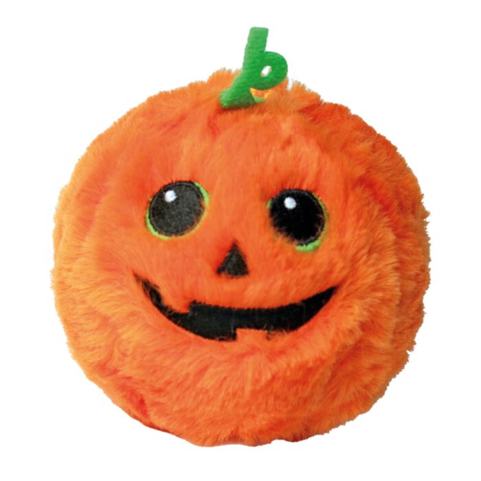 TY Beanie Bouncers Plush Bounce Ball Pumpkin Orange