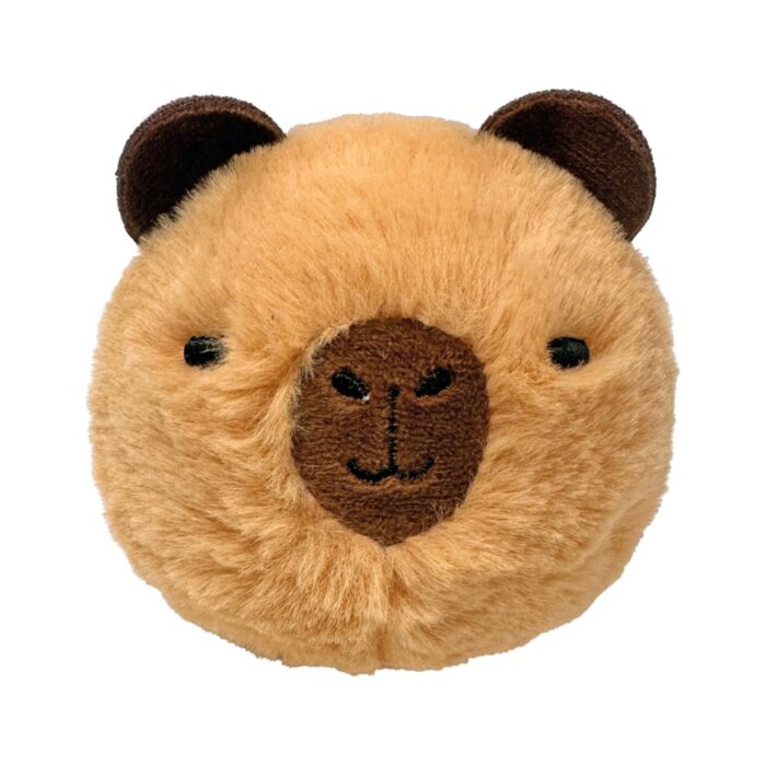 TY Beanie Bouncers Barry Plush Bounce Ball Capybara Brown
