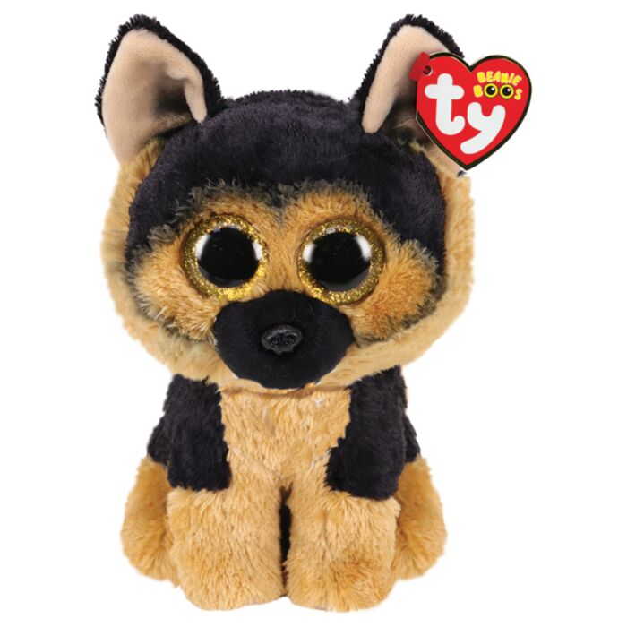 TY Beanie Boos Spirit Plush German Shepherd Dog Brown And Black 23cm