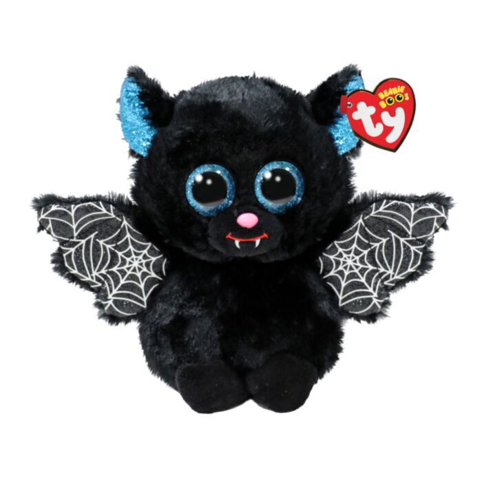 TY Beanie Boos Batrick Χνουδωτή Νυχτερίδα Μαύρη 15εκ