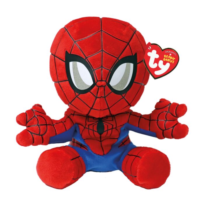 TY Beanie Babies Plush Spiderman 15cm