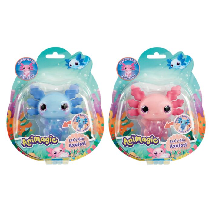 Animagic Let's Glo Axolotl For Ages 4+