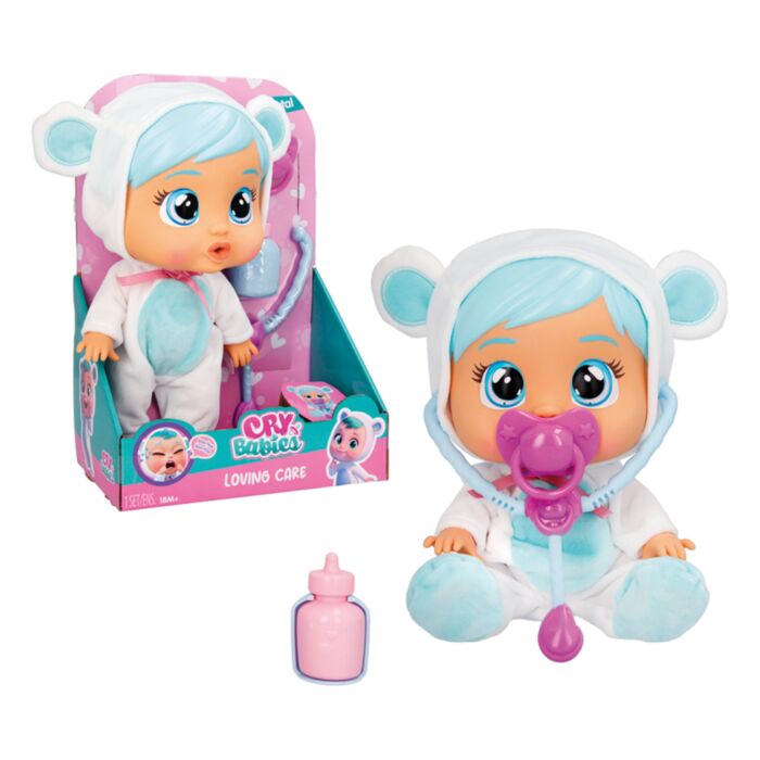 Cry Babies Loving Care Kristal -  Interactive Baby Doll Cries Real Tears